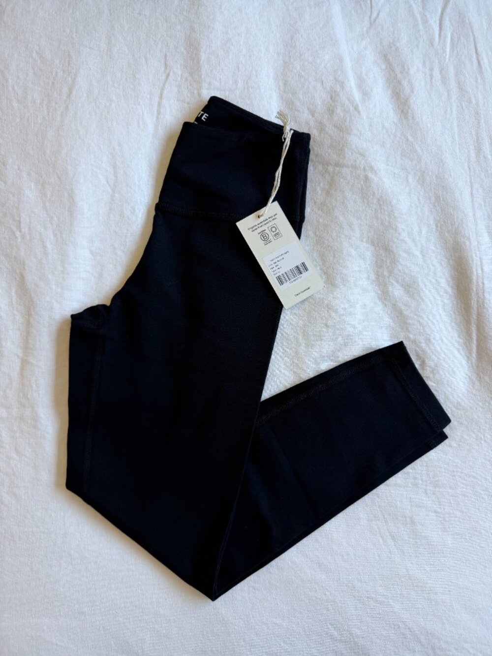 Mate the Label Midi Leggings - Black - Size XS - NWT - Picture 4 of 5